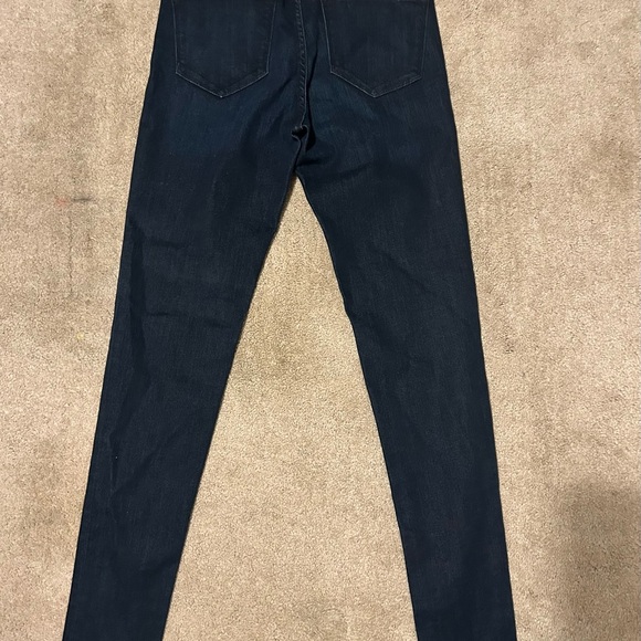 Principle Dark Wash Skinny Jeans Size 29 Stretch Denim - Picture 5 of 8